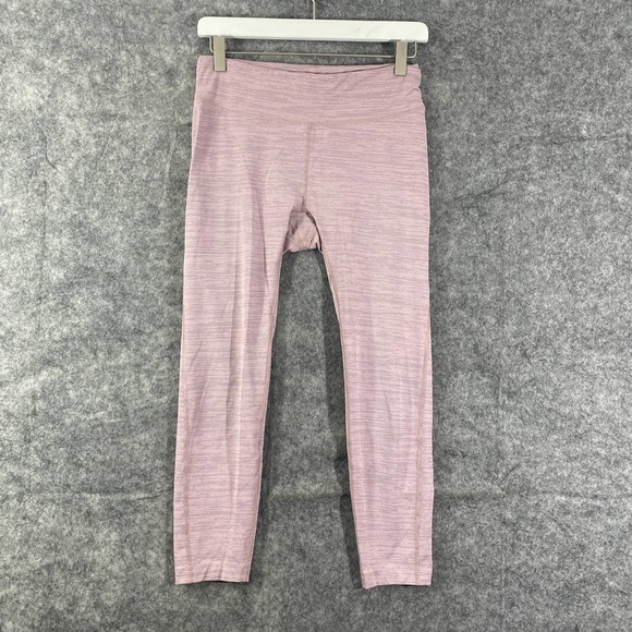 Outdoor Voices Leggings Medium Pink Purple TechSweat Flex High Rise Workout - Picture 3 of 12